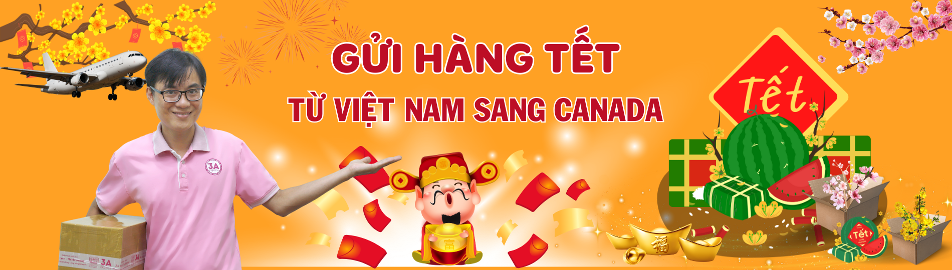 Gửi Hàng Tết Đi Canada