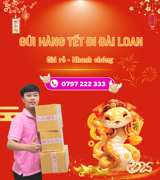 Gửi hàng Tết đi Đài Loan