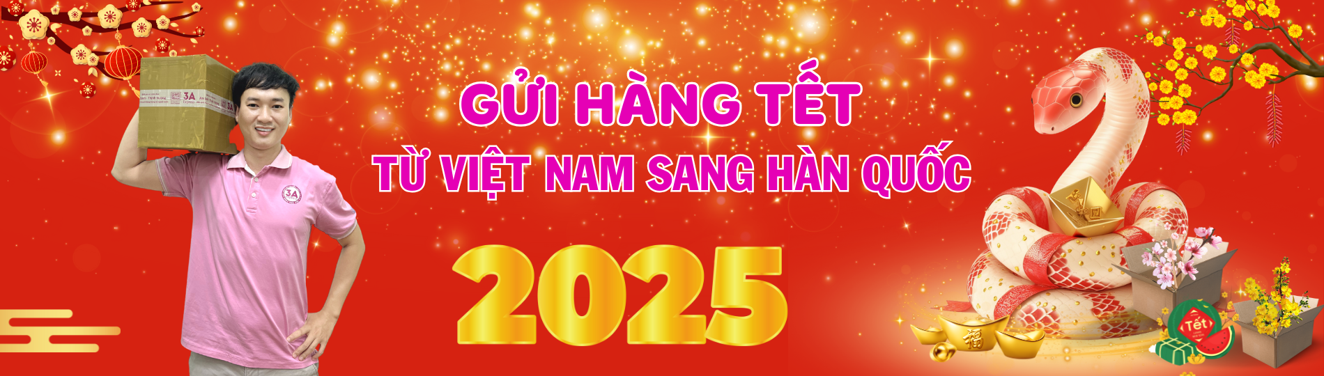 Gửi hàng Tết đi Hàn Quốc