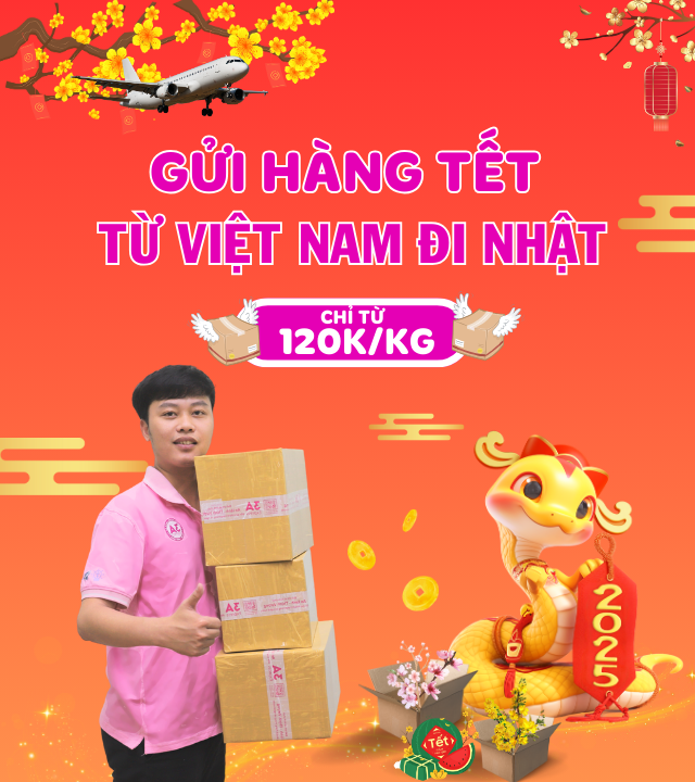 Gửi Hàng Tết Đi Nhật Bản